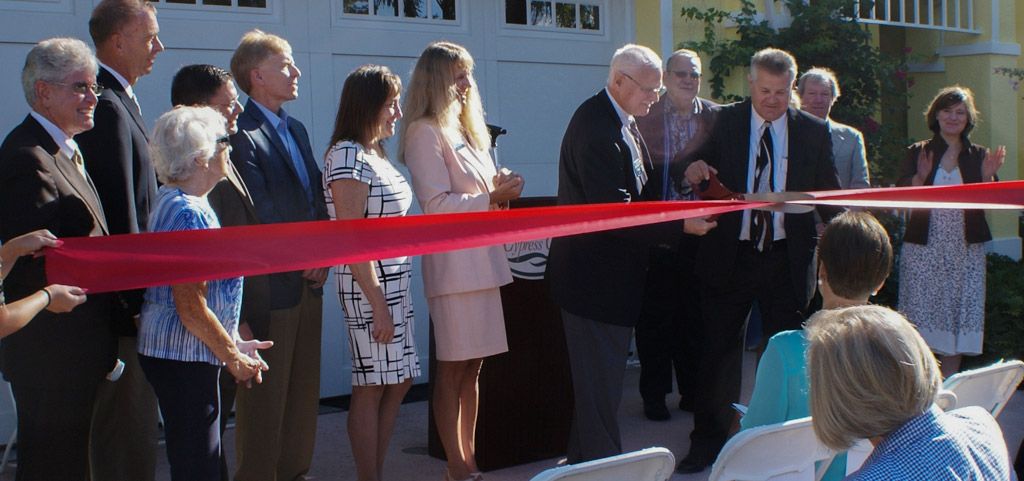 The Cottage Ribbon Cutting