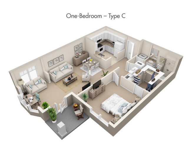 One-Bedroom - Type C
