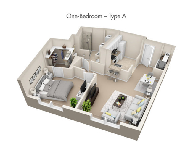 One-Bedroom - TypeA