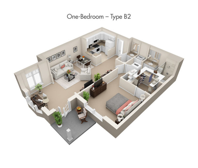 One-Bedroom - Type B2