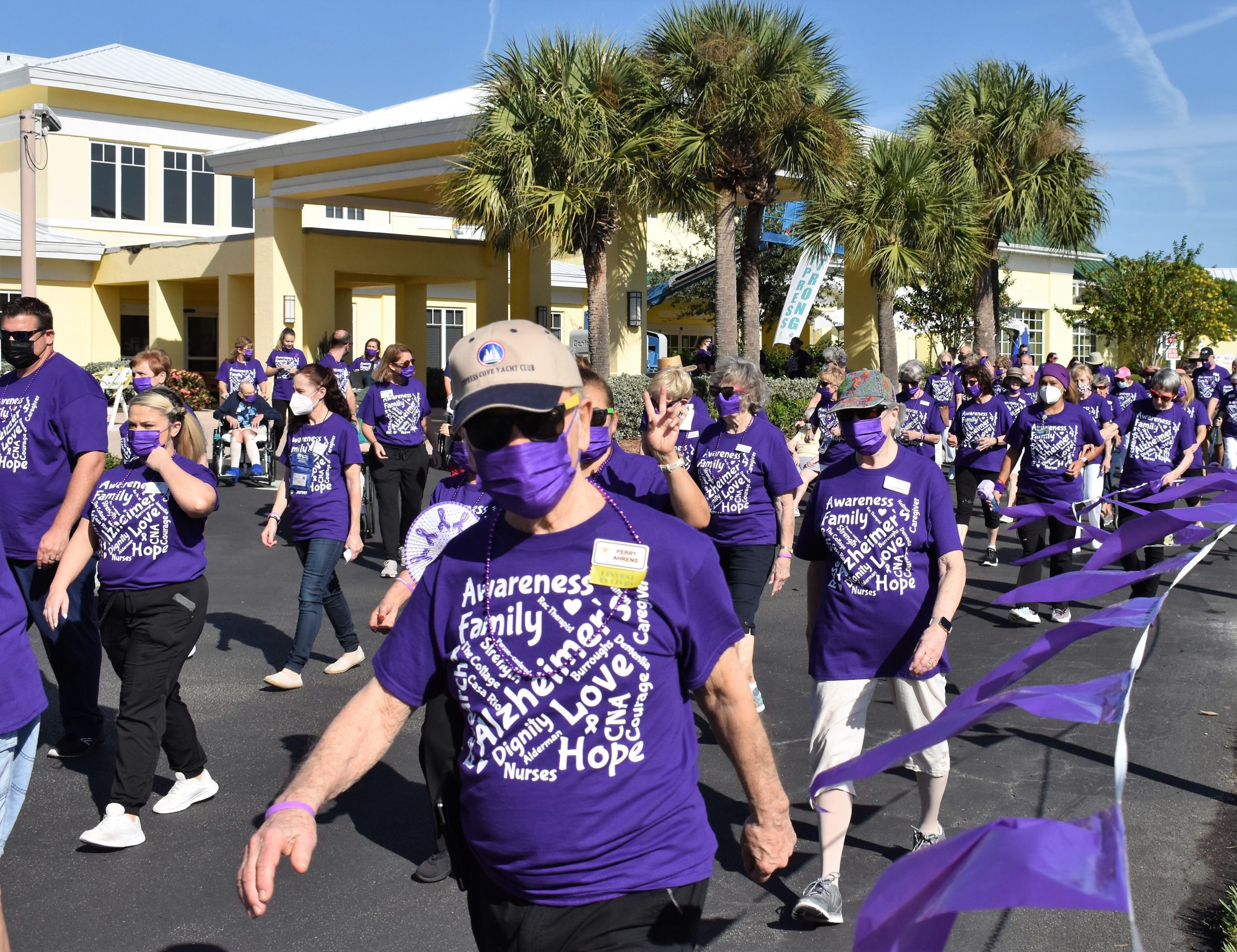Cypress Cove Hosts ‘Walk from Home’ Kickoff Support for Alzheimer’s Association