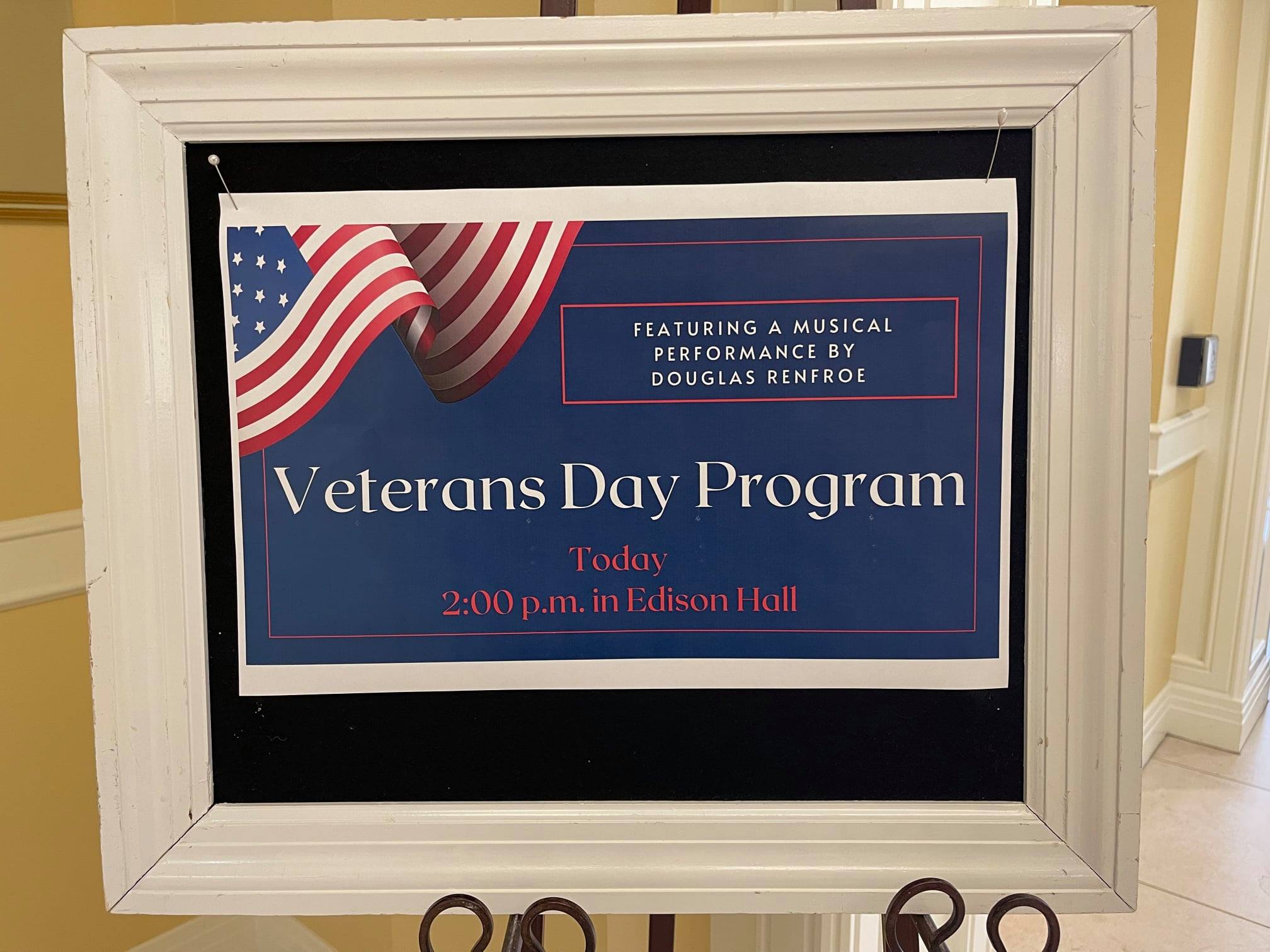cypress-cove-veterans-day-2021-sign