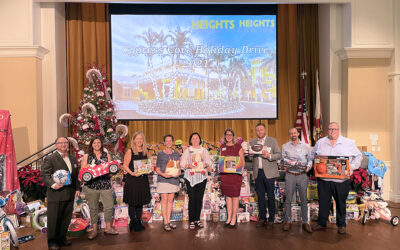 Cypress Cove Donates 500+ Gifts to Heights Center