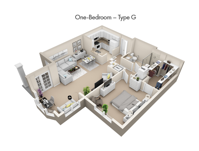 One-Bed Room-Type G