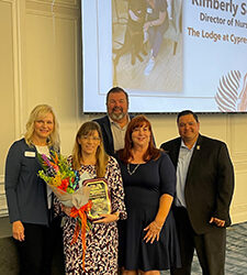Cypress Cove Director of Nursing Receives Nurse Administrator of the Year Award