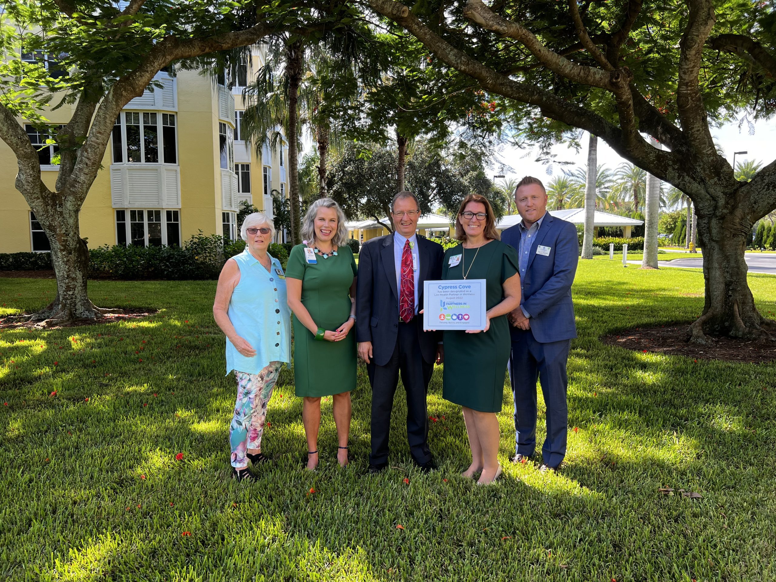 Lee Health Partners in Wellness Recognition