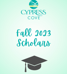 Cypress Cove Awards $44,000 in Fall Scholarships