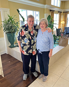 Cypress Cove Residents Carol and Ted Stanley