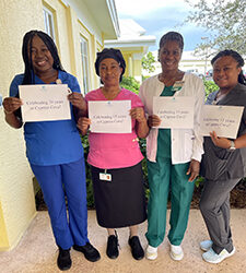 Cohort of Long-term CNAs in The Lodge at Cypress Cove Create a Heartwarming Haven